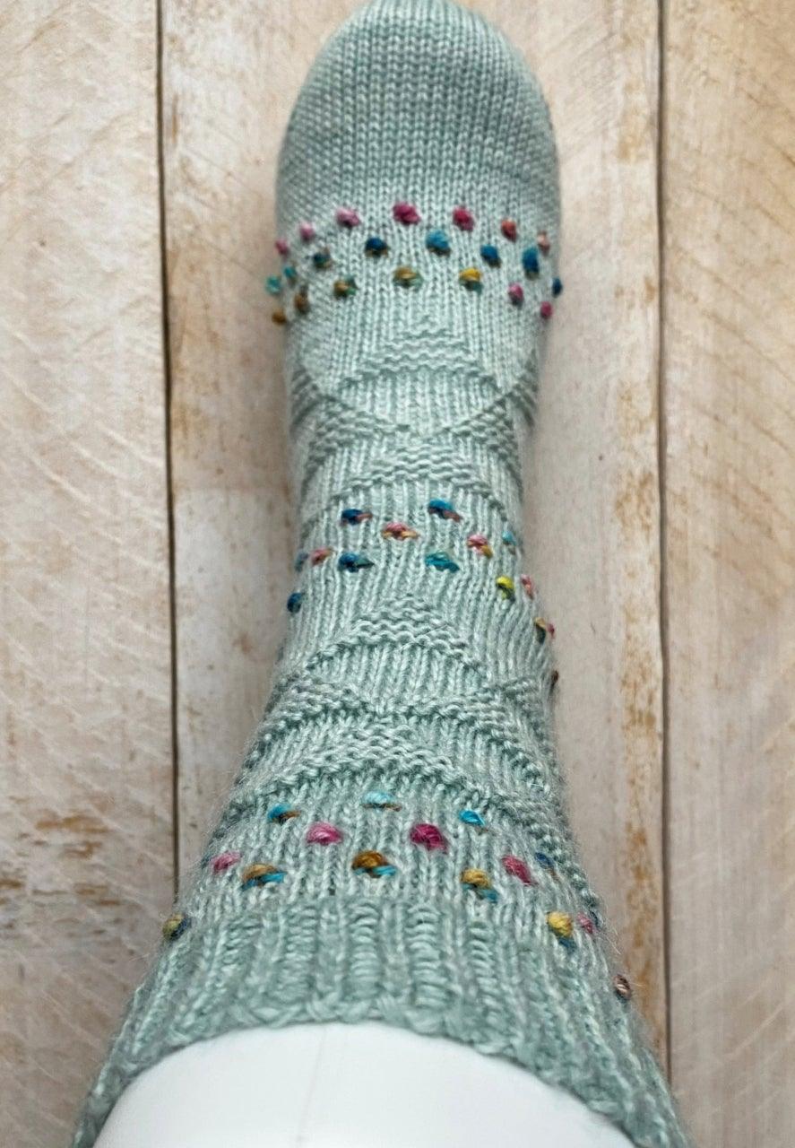 Finish Line | Sock Pattern - Biscotte Yarns