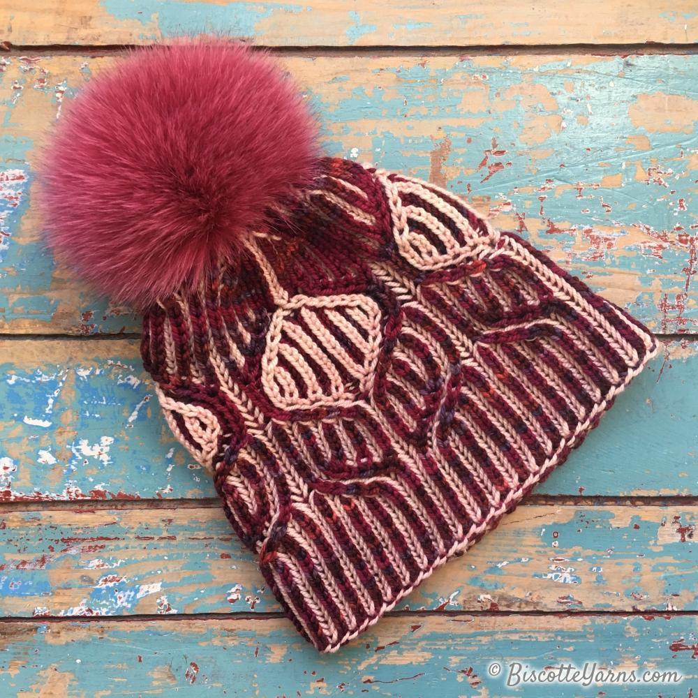 Brio Brioche hat Free pattern – Biscotte Yarns