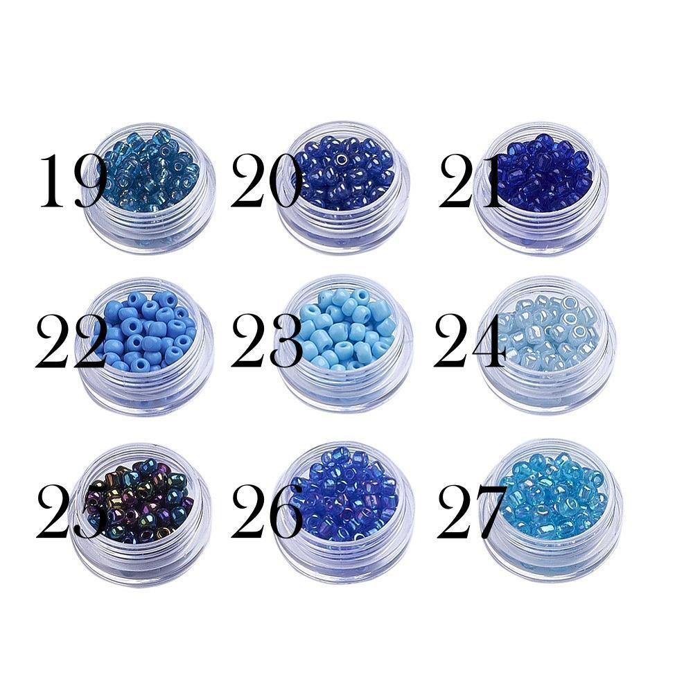 Seed beads | 4mm (Mermaid packs) - Biscotte Yarns