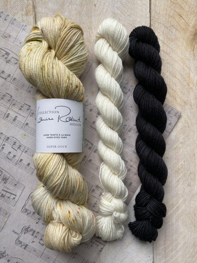 Étude 🎹🎻 | Knitting kit - Biscotte Yarns