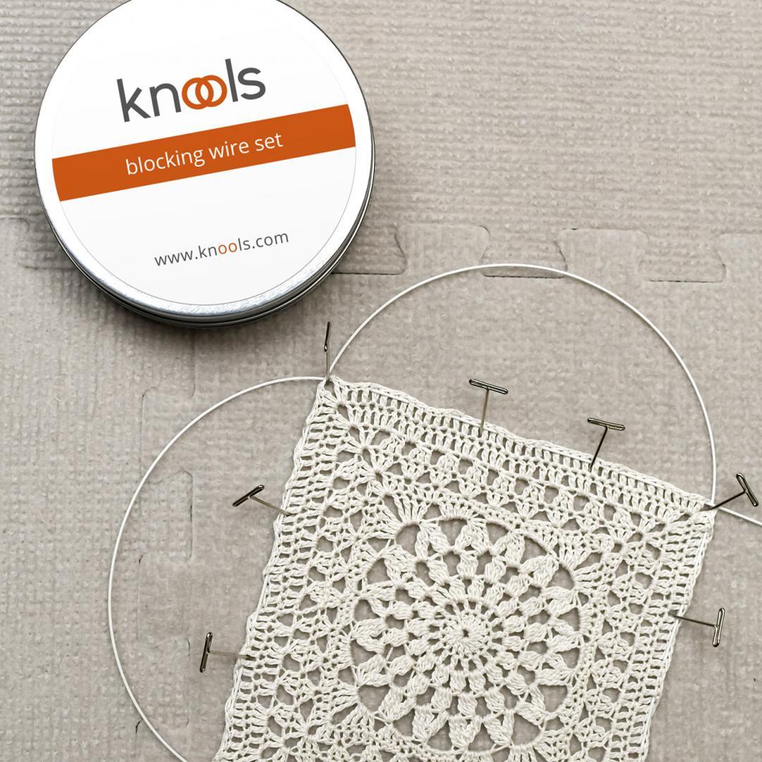 KNOOLS Blocking Wires - Biscotte Yarns