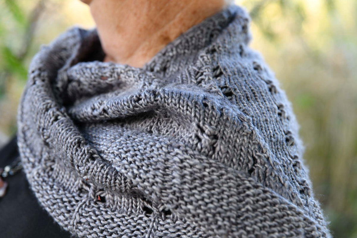 Atrato Shawl Pattern - Biscotte Yarns