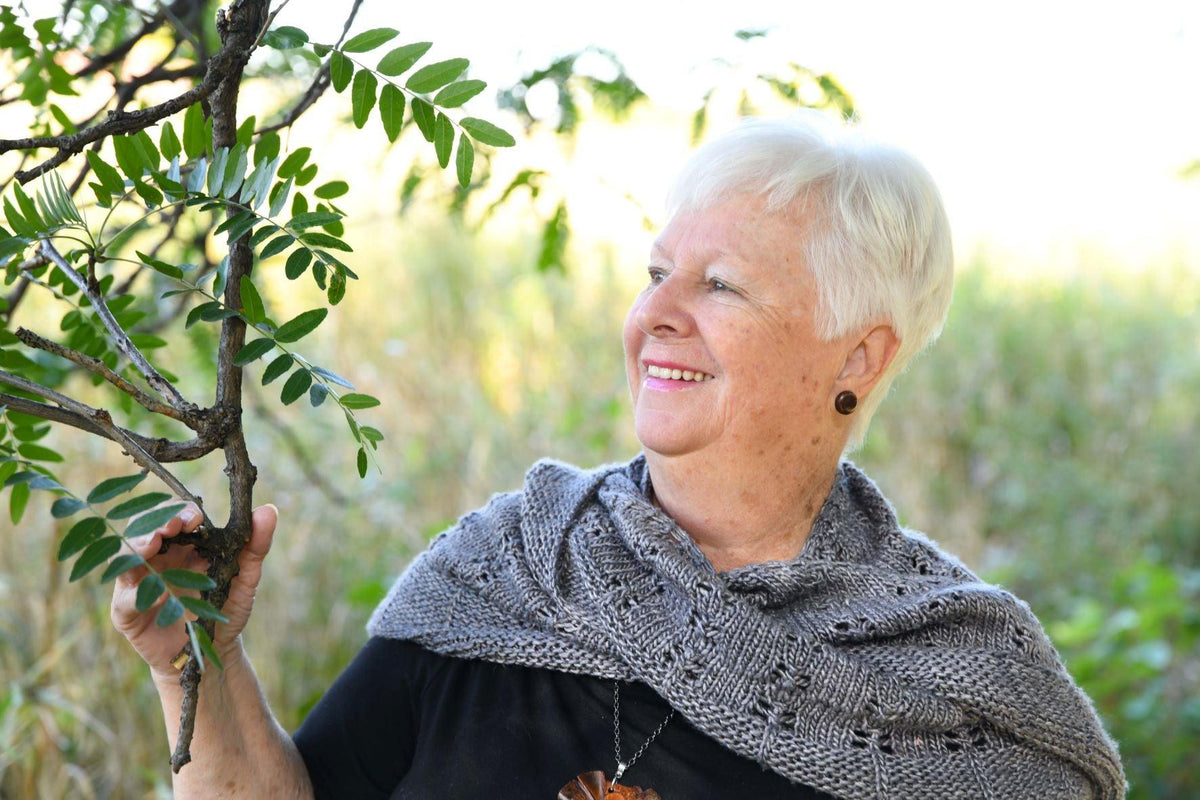 Atrato Shawl Pattern - Biscotte Yarns