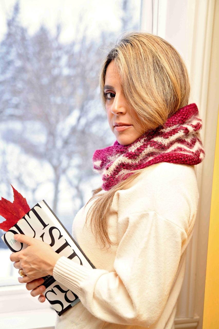 LUMINATE COWL & INFINITY SCARF Knitting Pattern - Biscotte Yarns