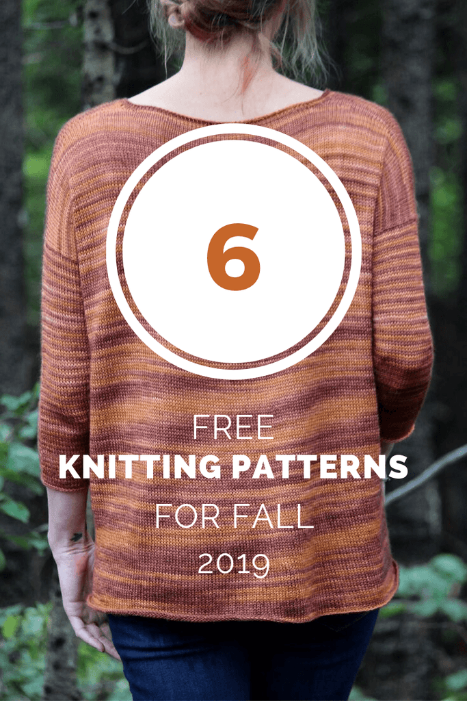 Six Free Knitting Patterns for Fall 2019 - Biscotte Yarns