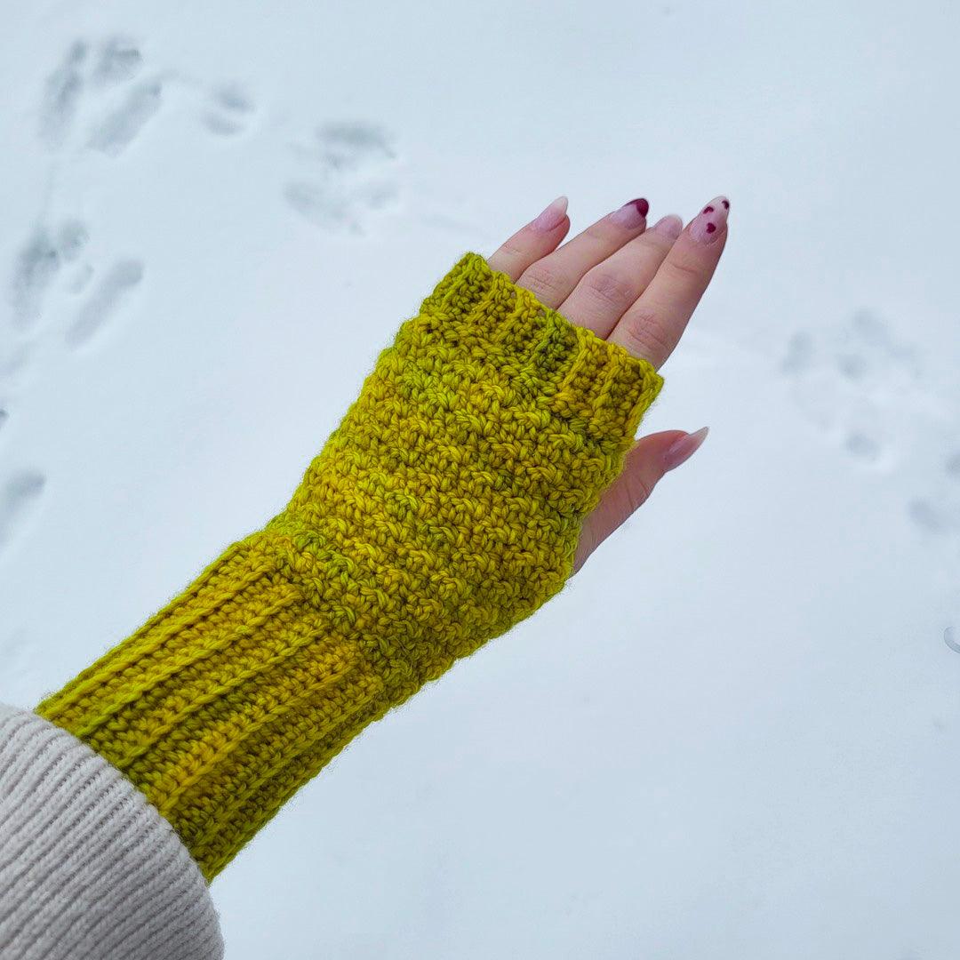 Peel Good Crochet Mitts | Knitting pattern - Biscotte Yarns