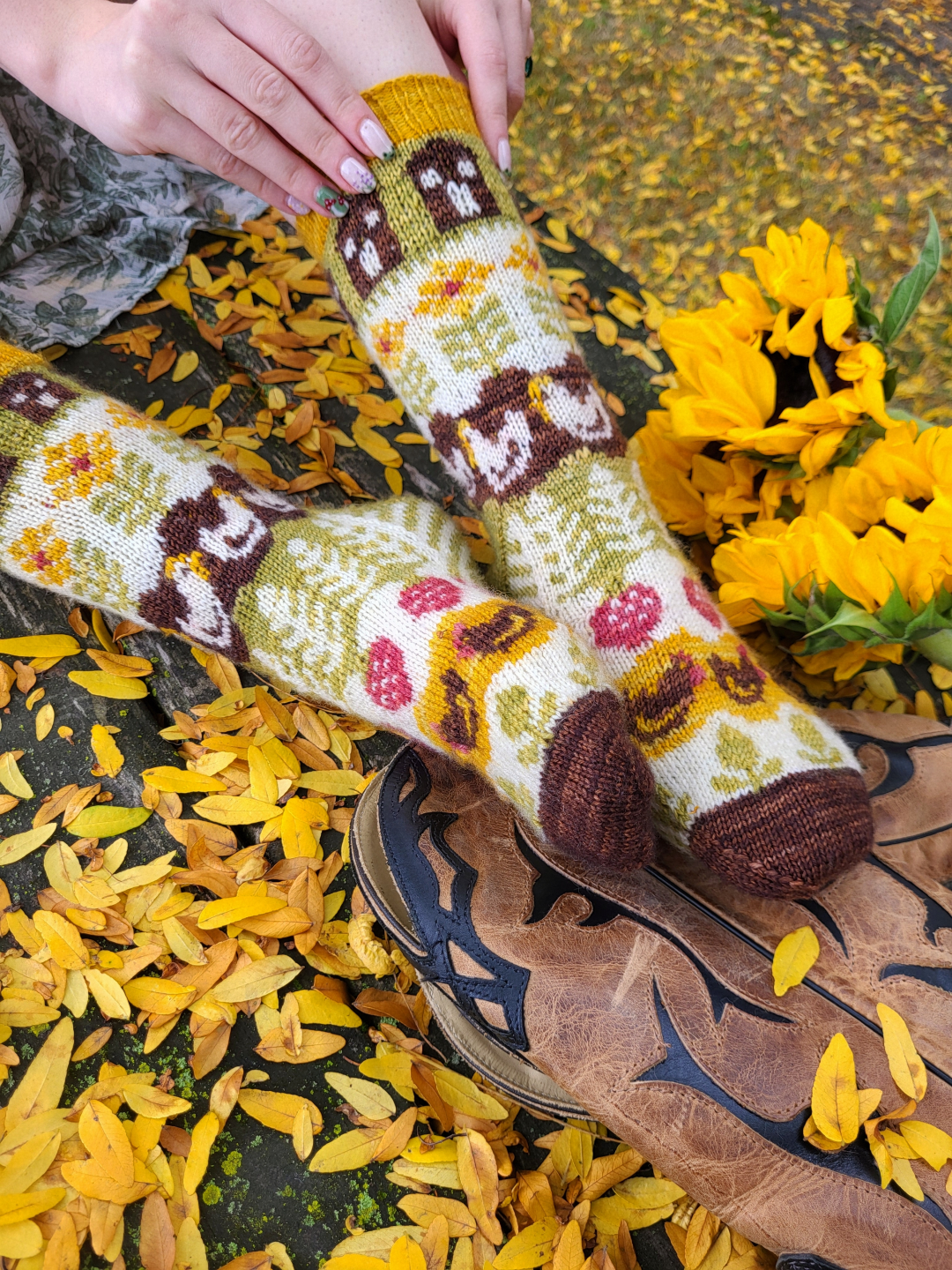 Friends in Low Places Socks | Knitting pattern and Optional Limited Edition kits