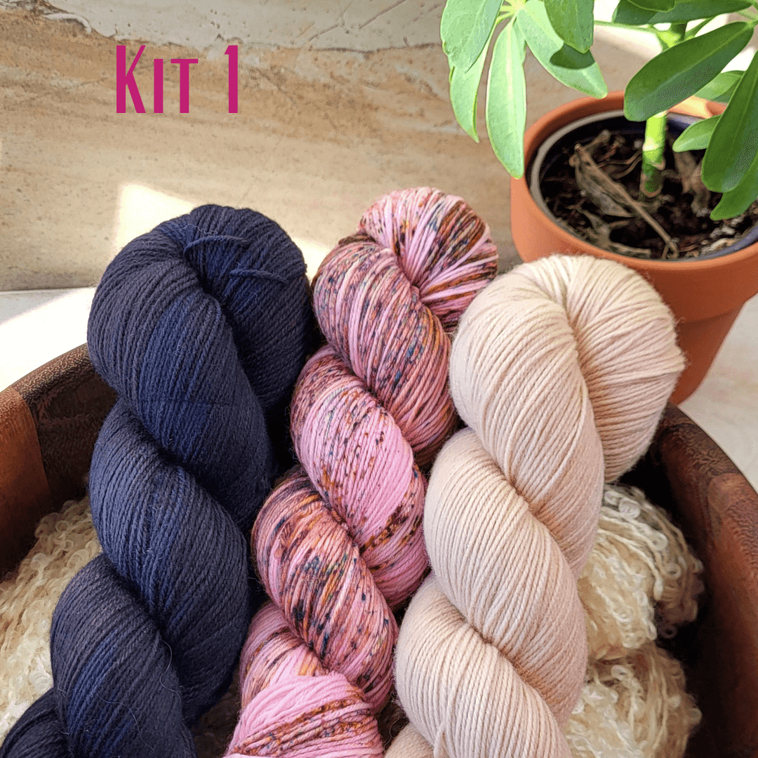 KAL Venus Shawl | Knitting pattern and knitting kits - Biscotte Yarns