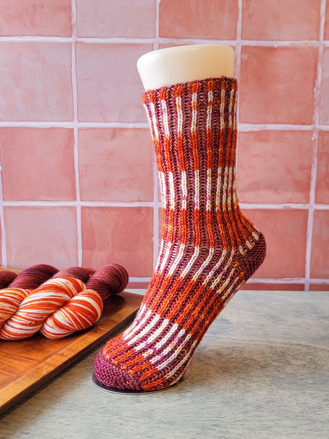 Brioche Socks | Free knitting pattern and Optional kit