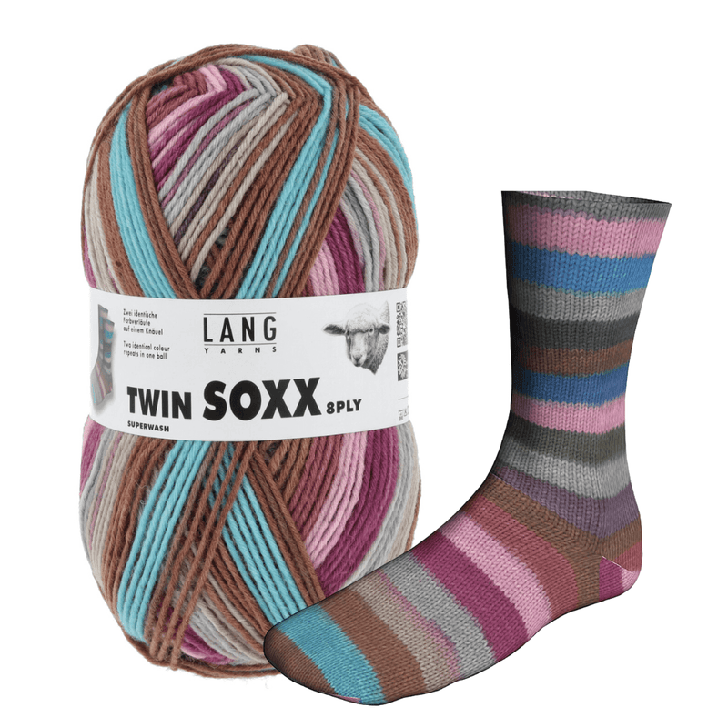 Lang Twin Soxx 8ply - Biscotte Yarns