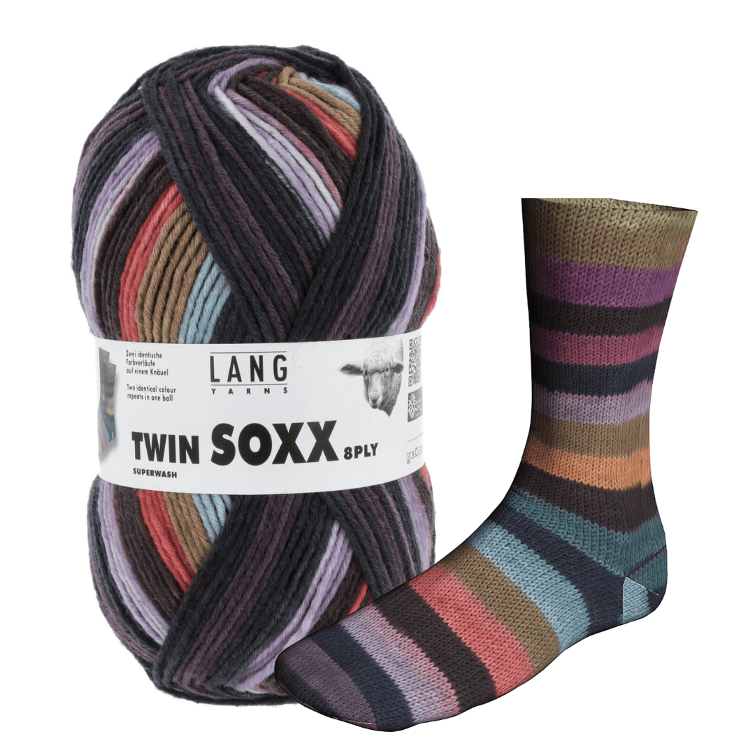 Lang Twin Soxx 8ply - Biscotte Yarns