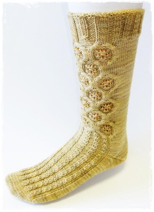 Socks pattern Miel 🍯 - Biscotte Yarns