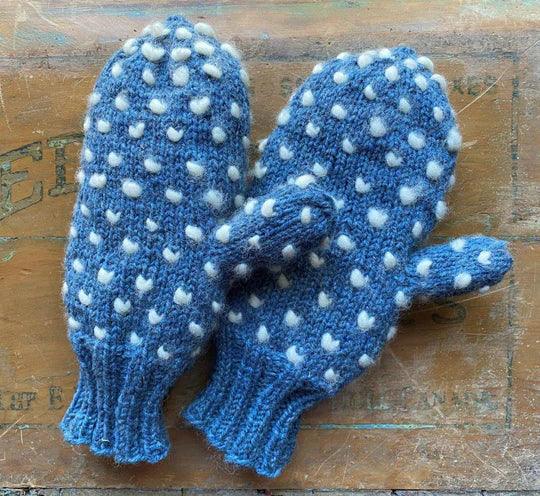 Thrummed mittens - KNITTING KIT - Biscotte Yarns