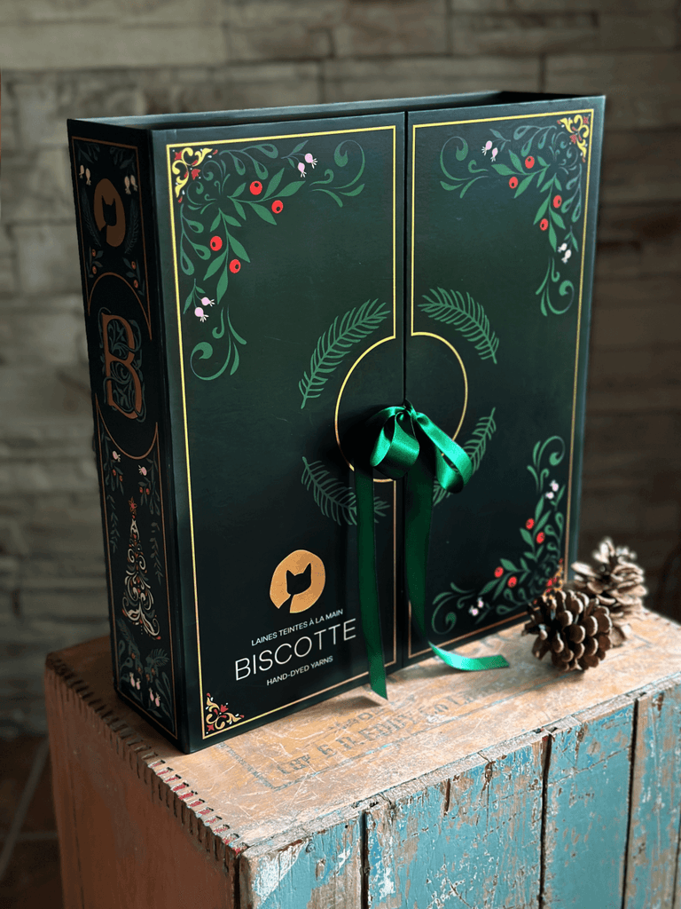 BISCOTTE YARNS ADVENT CALENDAR FOR KNITTERS 2025 PREORDER Biscotte