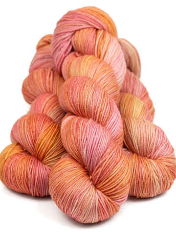 hand dyed yarn BIS-SOCK PAPAYA