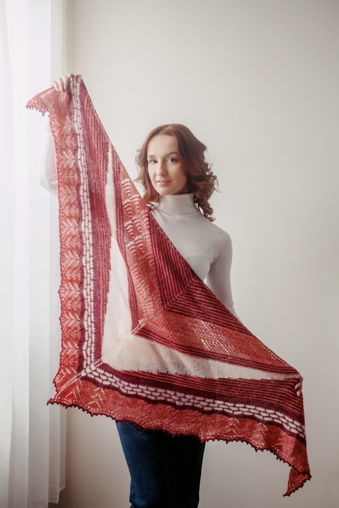 Bain de Soleil Shawl | Knitting Pattern and Optional Kits