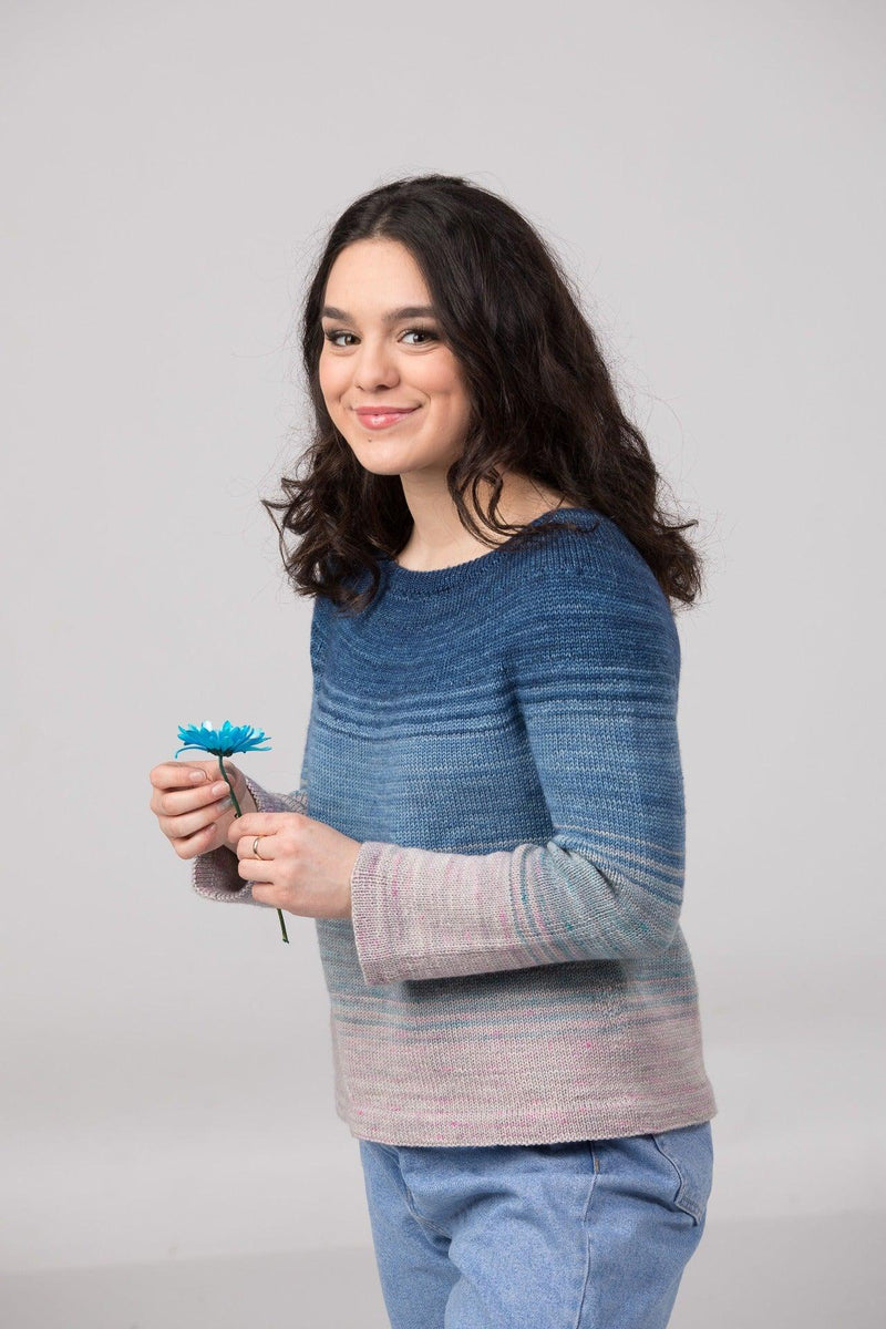 Knitting pattern ♥ Meltdown sweater - Biscotte Yarns