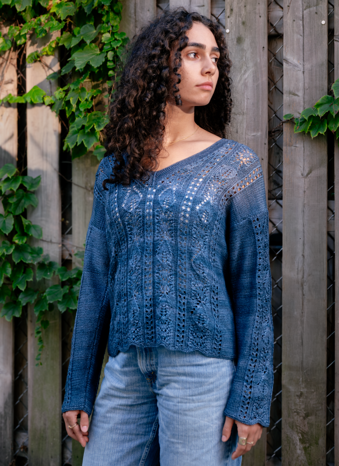 Samantha Pullover | Knitting pattern and Optional kits