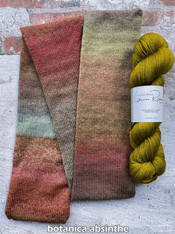 Knitting kit Shawl Xcaret - TWISTABELLA & SUPER SOCK VERSION - Biscotte Yarns