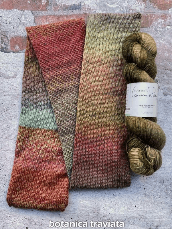 Knitting kit Shawl Xcaret - TWISTABELLA & SUPER SOCK VERSION - Biscotte Yarns