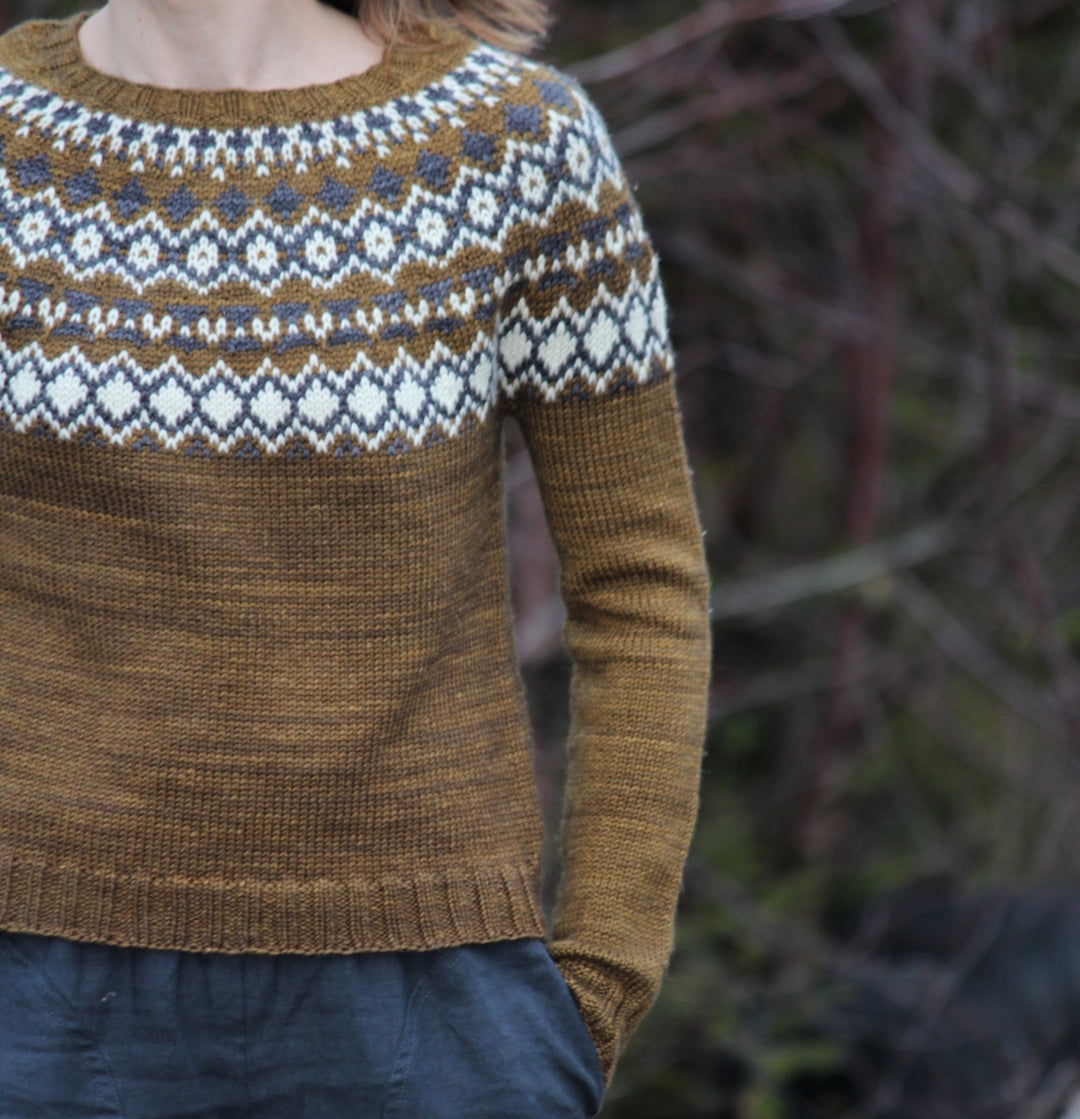 Brei Sweater | Knitting Pattern and Optionals Kits