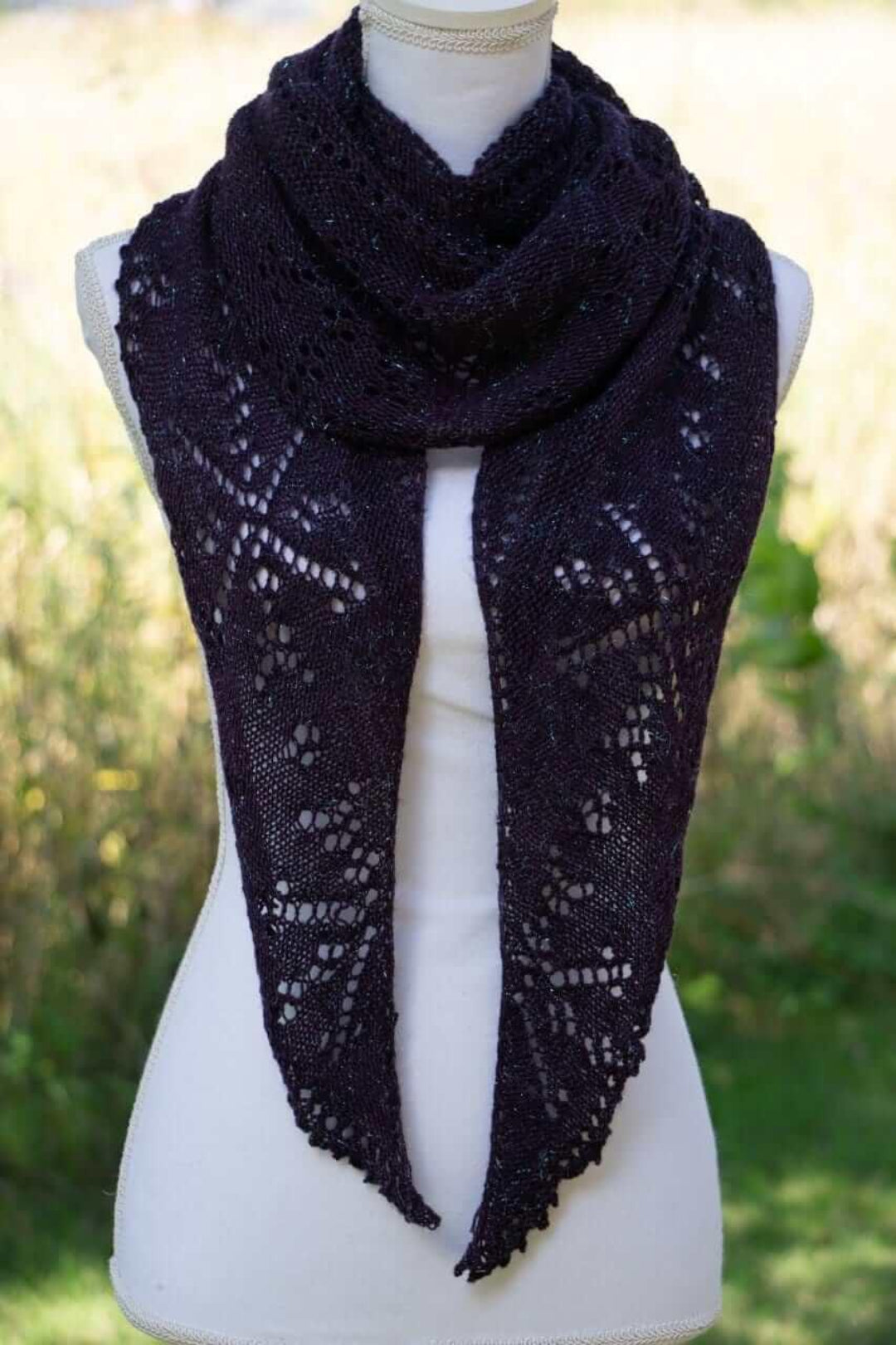Brise Boréale Shawl | Free Knitting pattern and Optional Kits