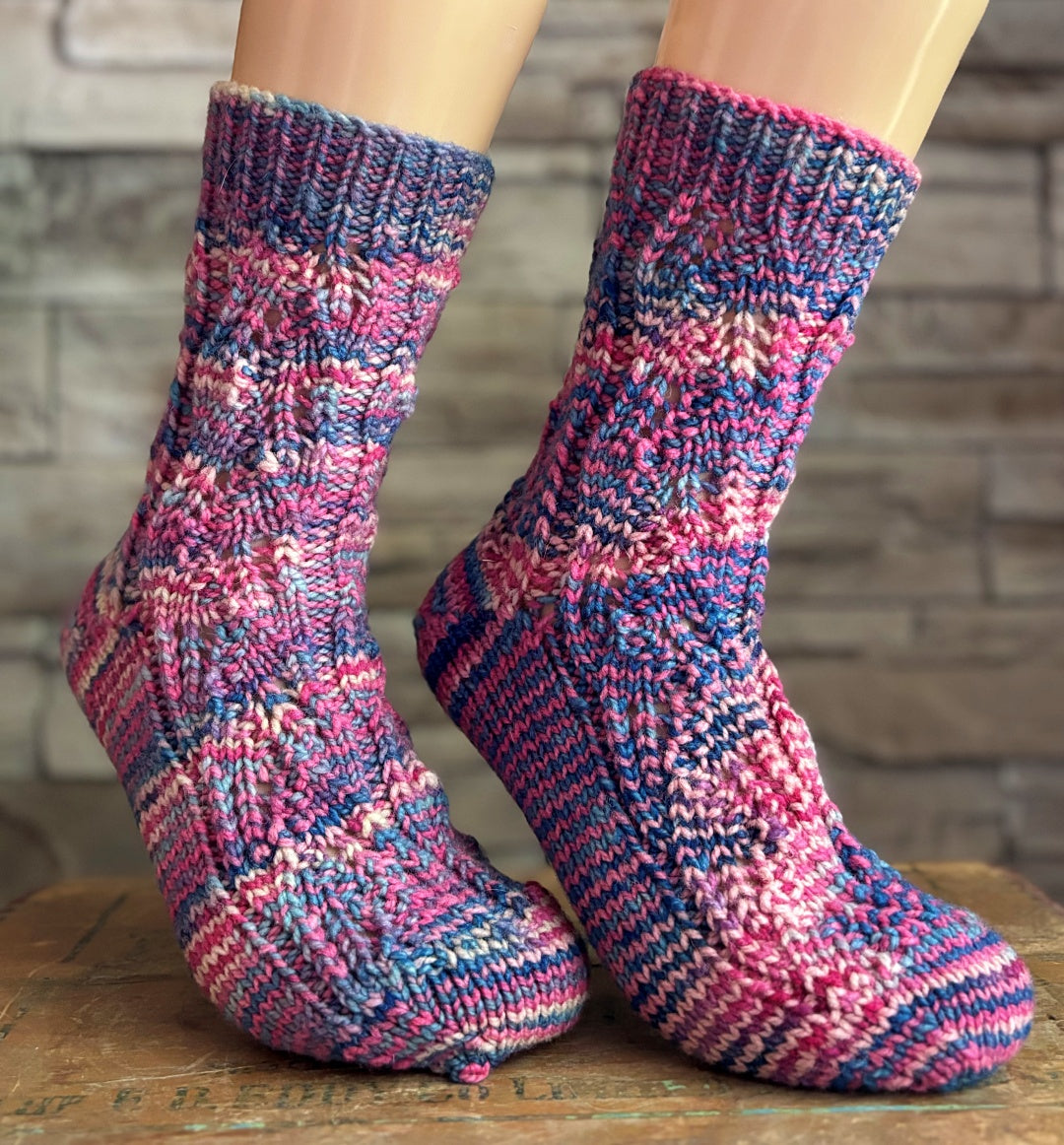 After Eight Socks | Knitting pattern and Optional kits