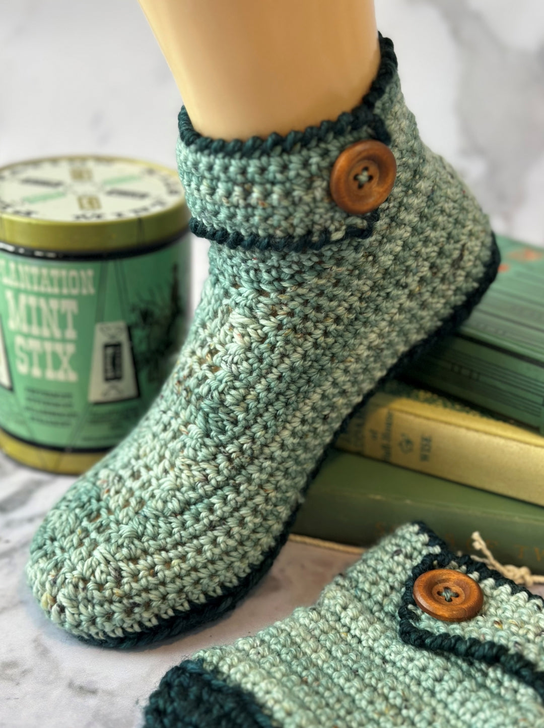 Canyon Slippers | Crochet Yarn Kit