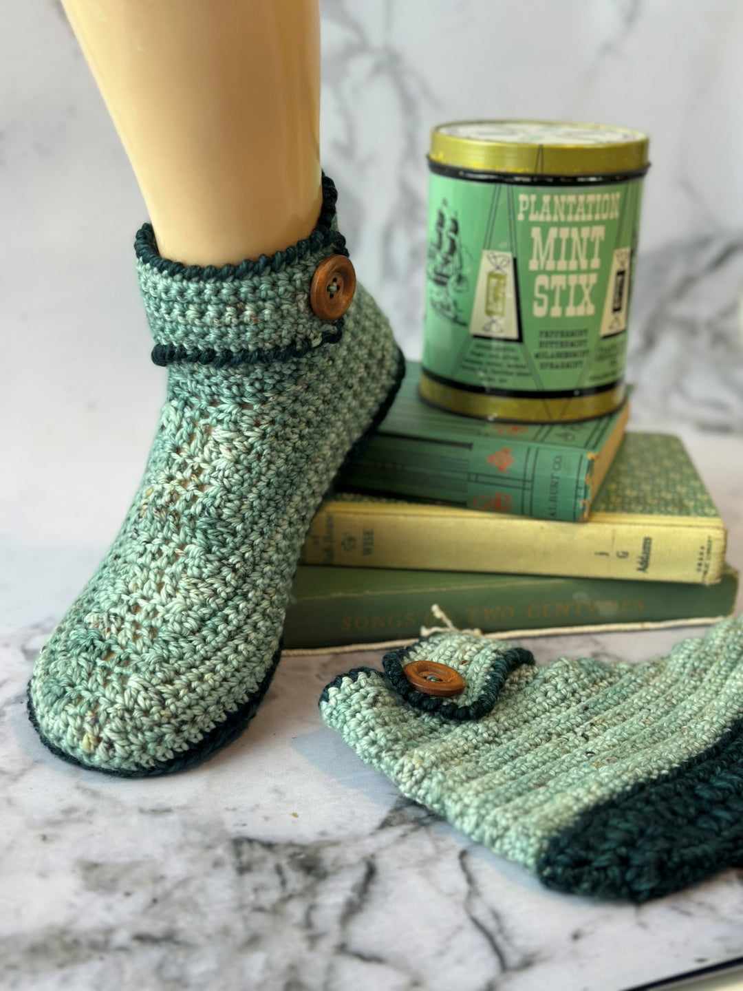 Canyon Slippers | Crochet Yarn Kit