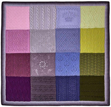Gradient Lapghan Blanket | Knitting kits - Biscotte Yarns