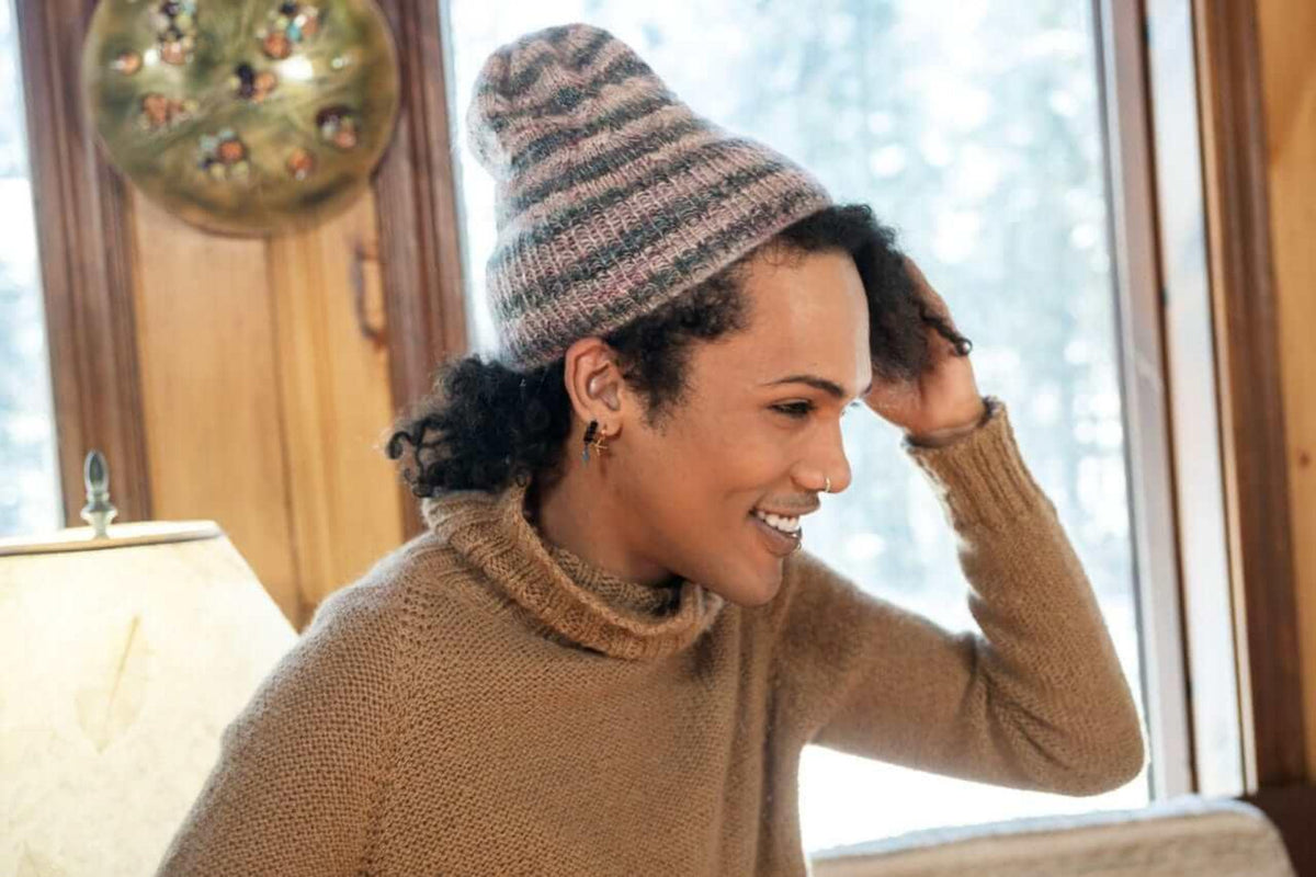 Diaphane Hat | Knitting Pattern and Optional Kits