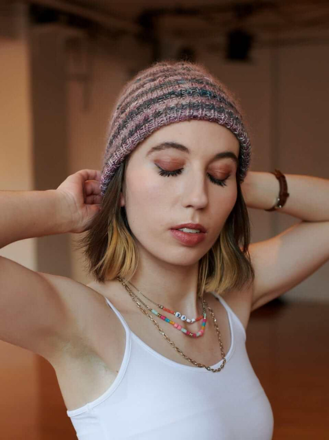 Diaphane Hat | Knitting Pattern and Optional Kits