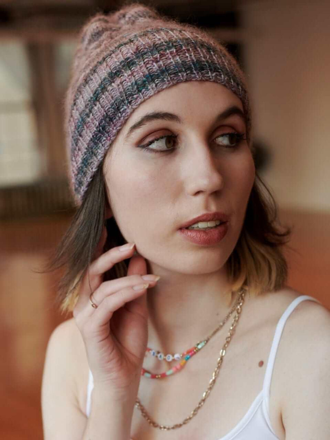 Diaphane Hat | Knitting Pattern and Optional Kits