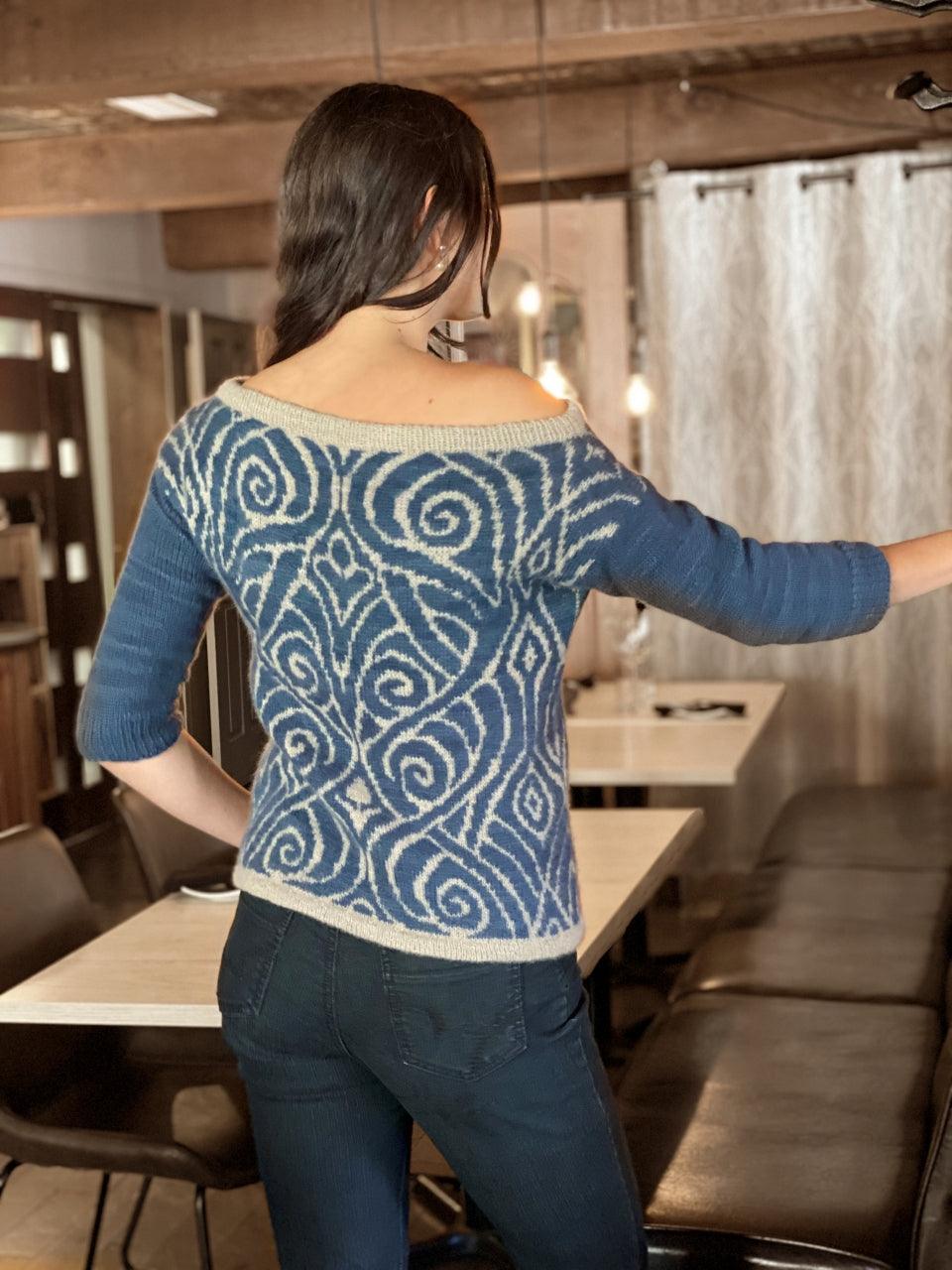 Dolce Colorwork pullover KNITTING PATTERN