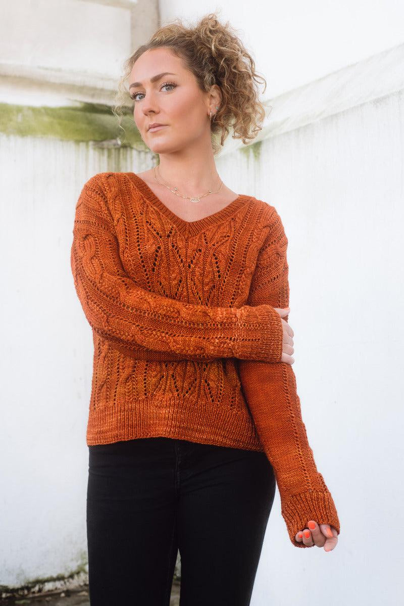 Zenia Sweater | Knitting kit - Biscotte Yarns