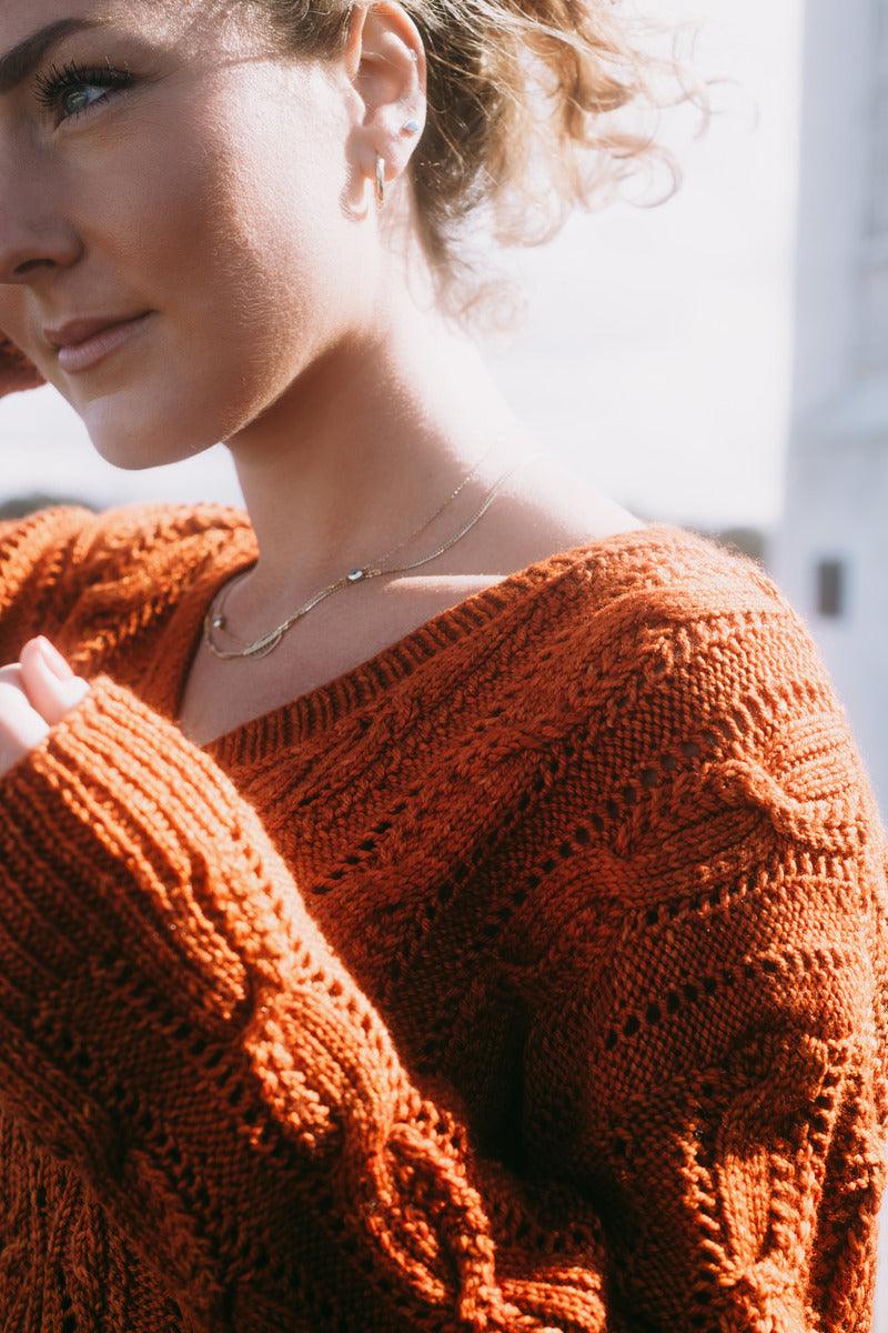 Zenia Sweater | Knitting pattern - Biscotte Yarns