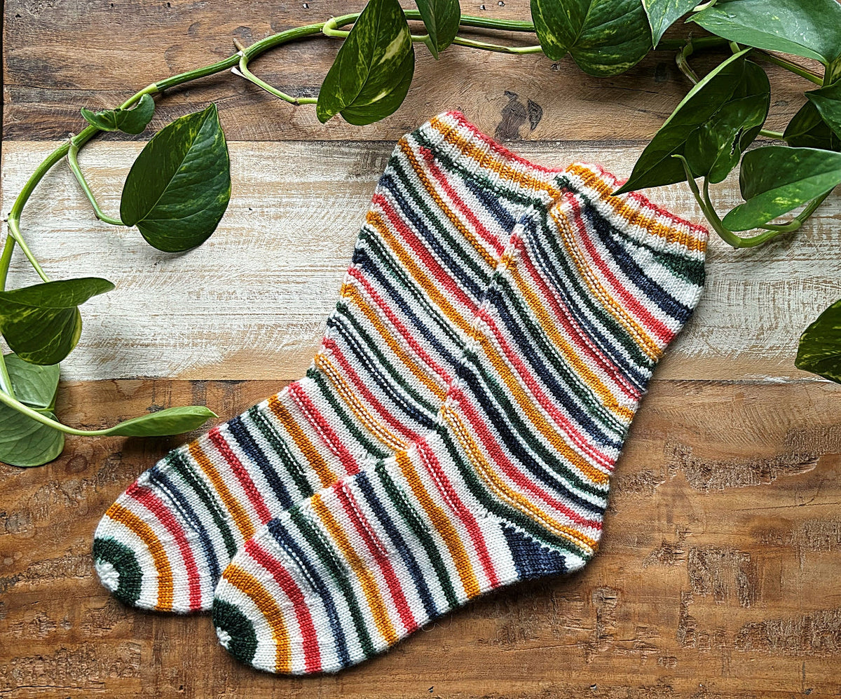 Tipsor Sock | Knitting pattern & Optional Kit