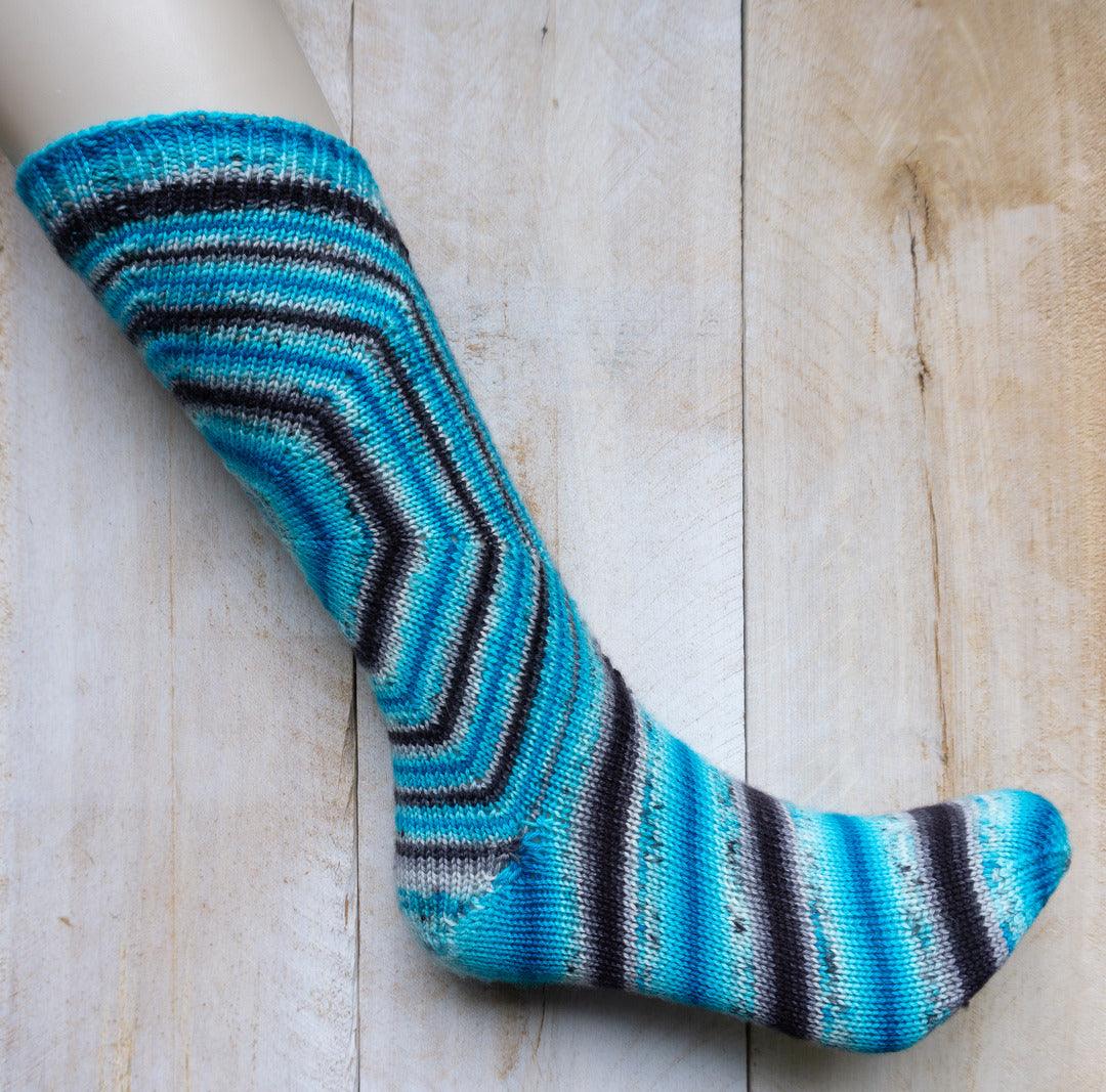 Bullseyes Socks | Knitting pattern - Biscotte Yarns