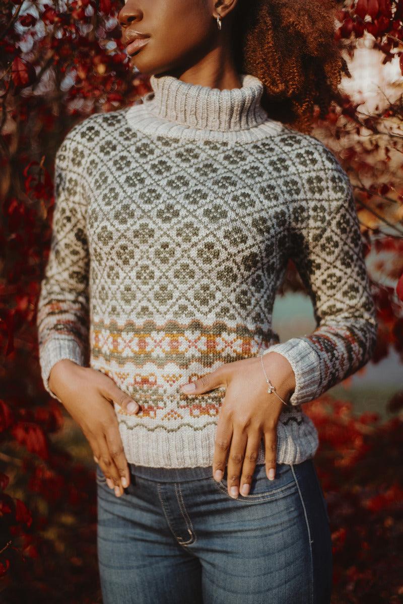 Alma Pullover | Knitting pattern and knitting kits - Biscotte Yarns