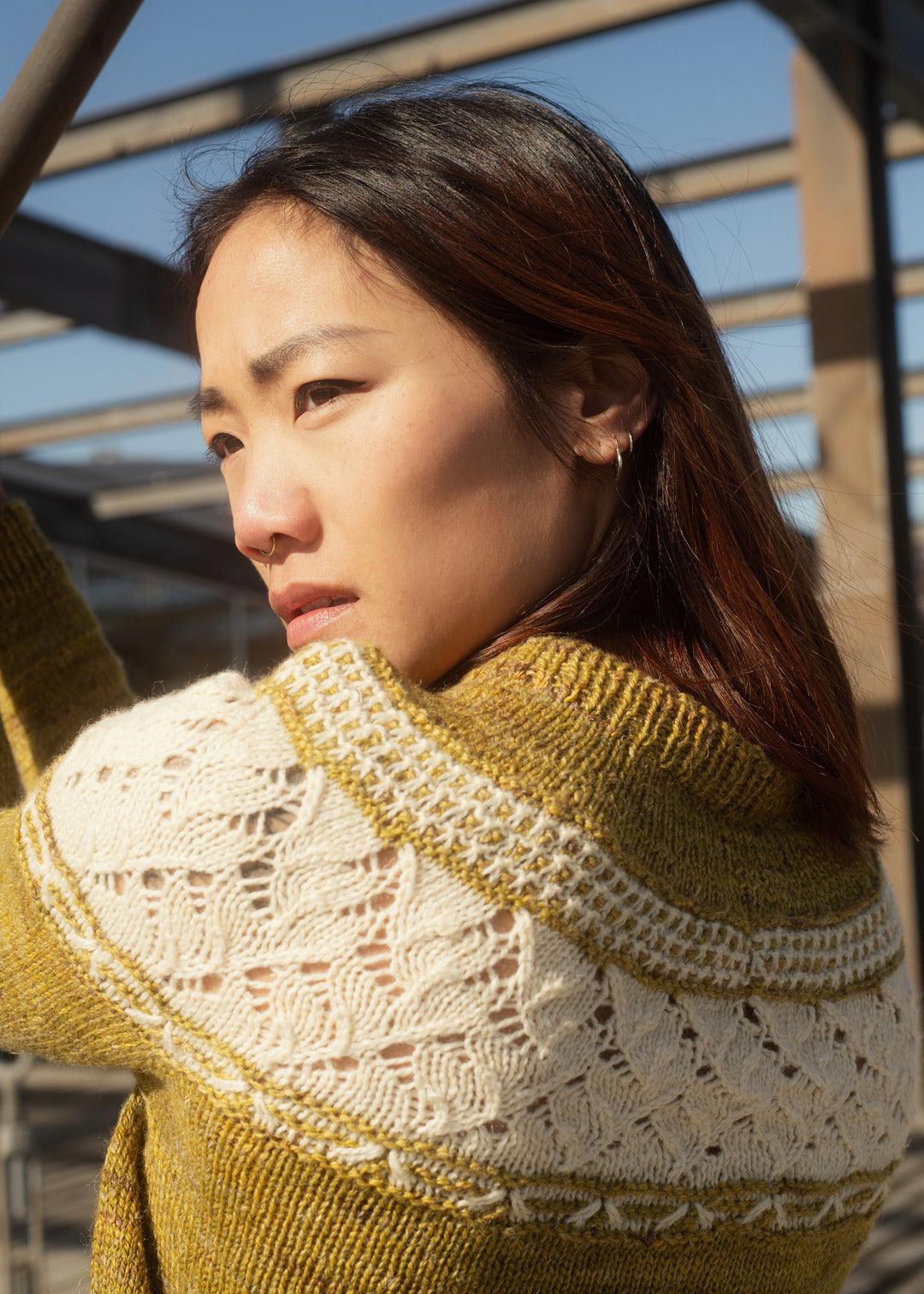 Alice Pullover | Knitting kit - Biscotte Yarns