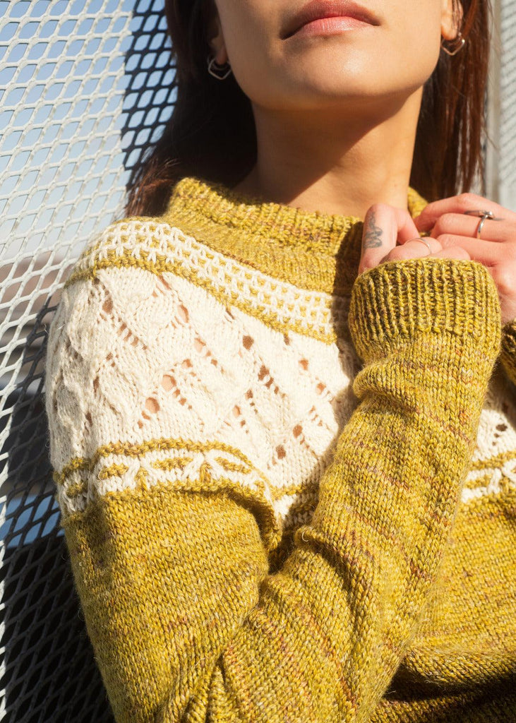 Alice Pullover | Knitting kit - Biscotte Yarns
