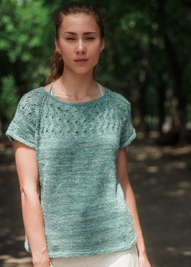 Le Coeur est un Oiseau Pullover | Knitting pattern and Optional kits