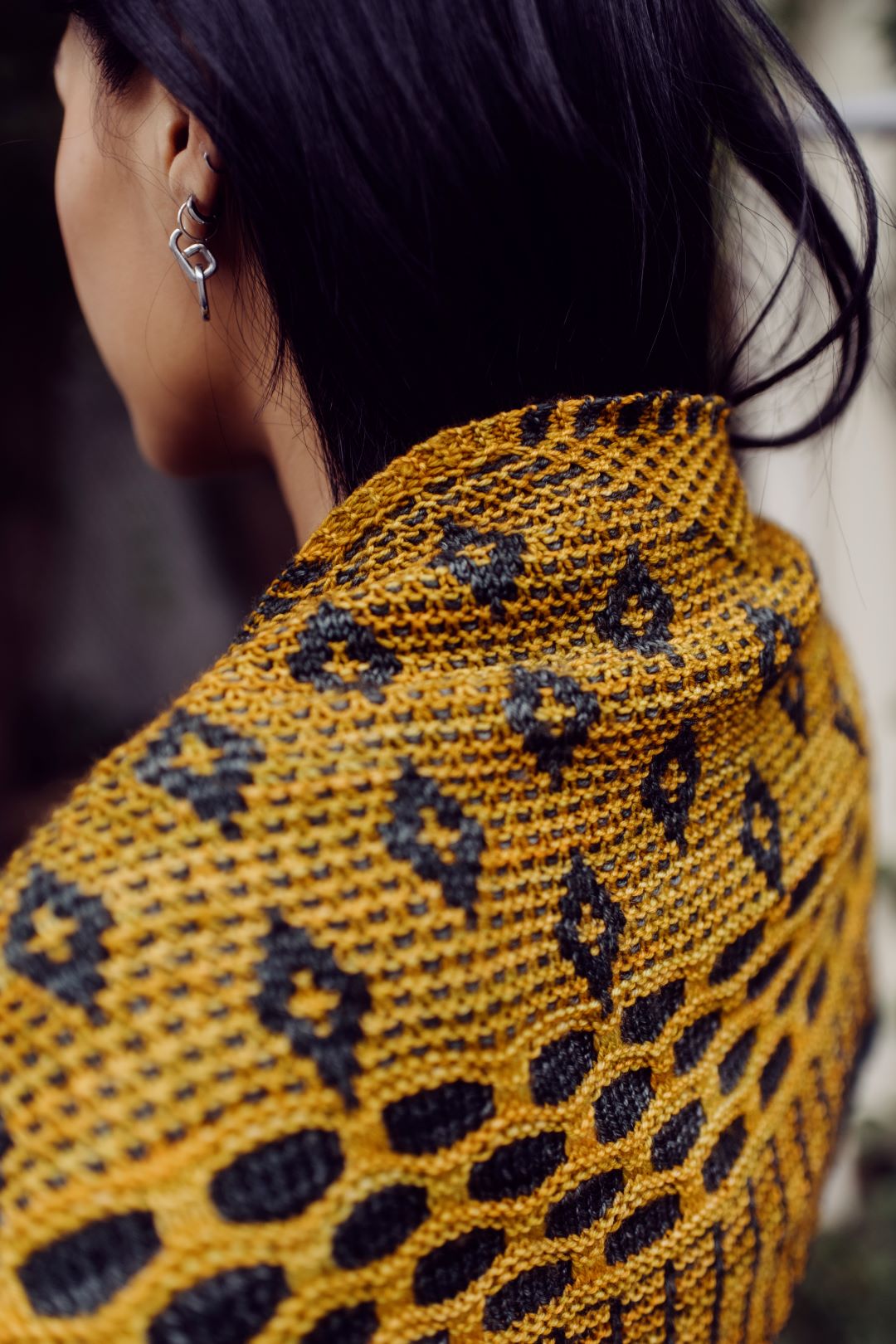 Perspective Shawl | Knitting pattern and knitting kits