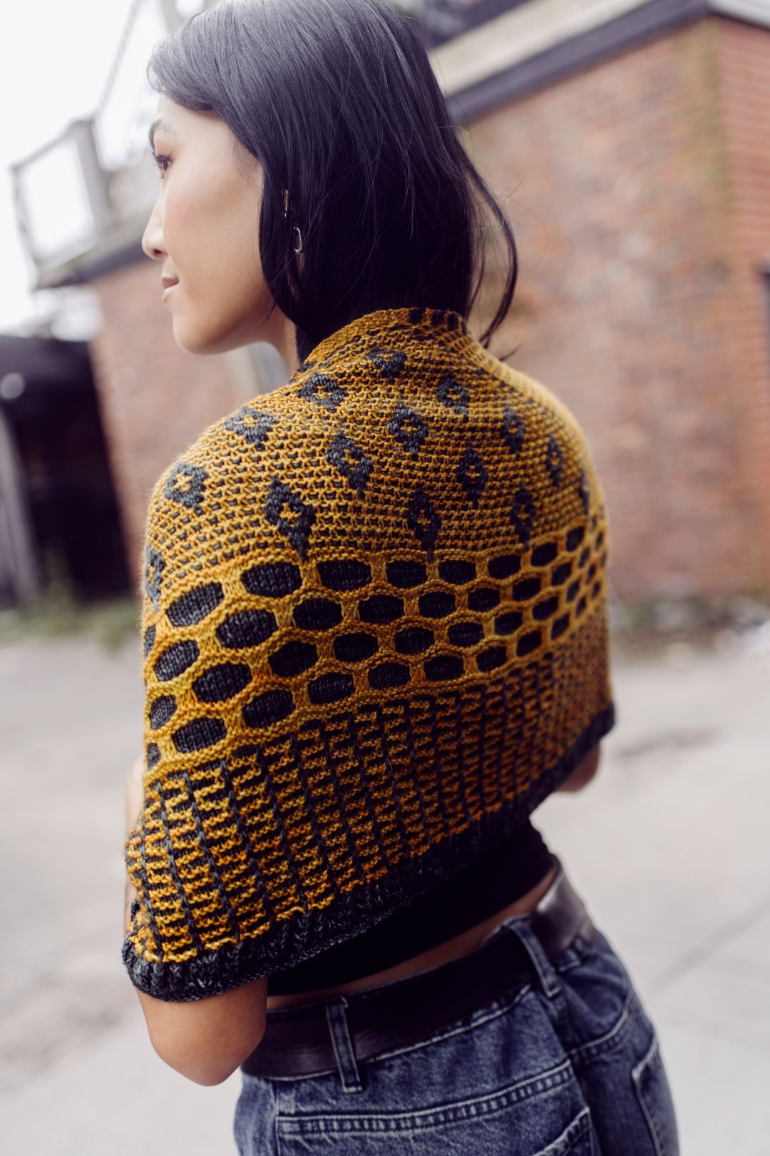 Perspective Shawl | Knitting pattern and knitting kits