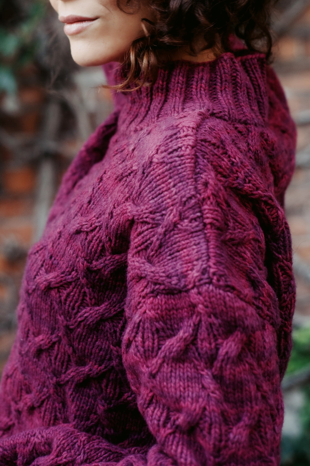 Kelly Sweater | Knitting Pattern with or without yarn