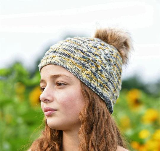 FROZEN HAT Knitting kit - Biscotte Yarns