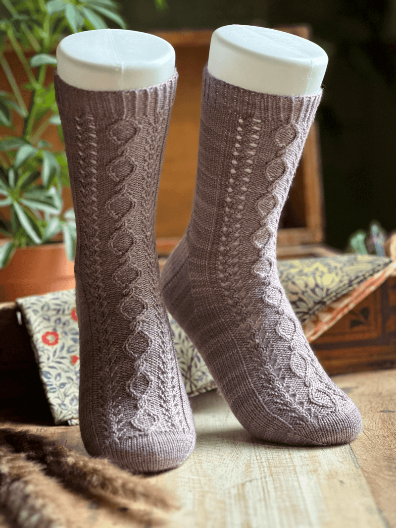 Depth of Field Sock knitting kit