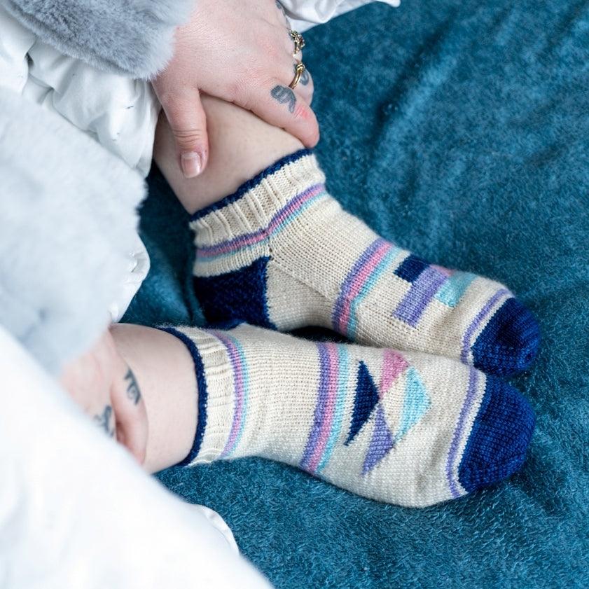 ankle socks knitting pattern