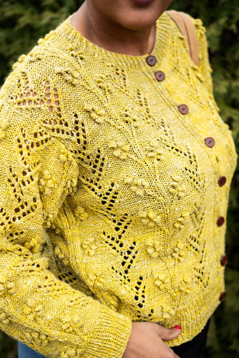 Nektaria Cardigan - KNITTING KIT - Biscotte Yarns