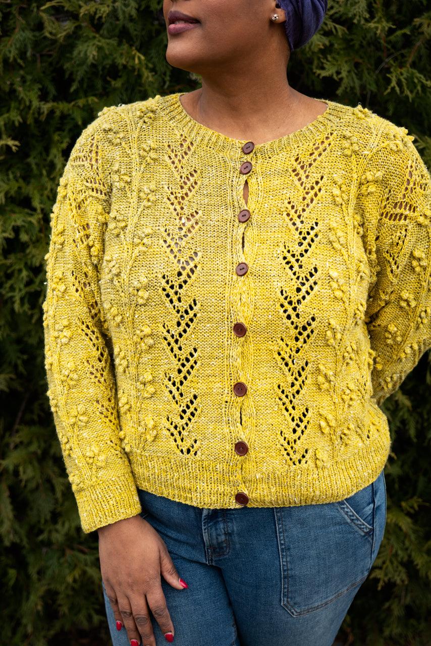 Nektaria Cardigan - KNITTING KIT - Biscotte Yarns